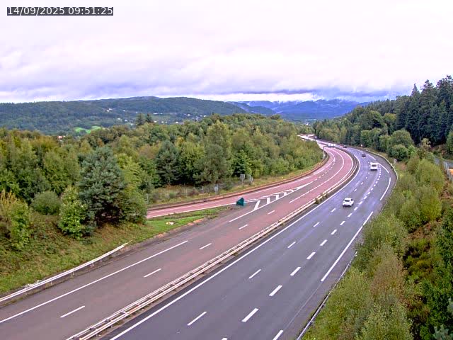 Caméra autoroute France - N57, Côte de la demoiselle direction Remiremont