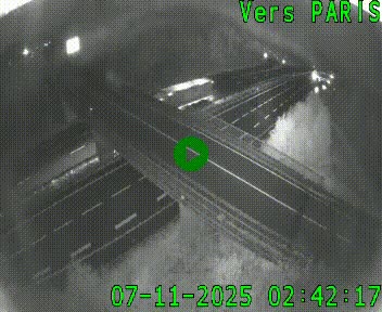 Clone of Caméra routière sur l'autoroute A20 au nord de Limoges, à la jonction avec la N520. Vue orientée vers Paris