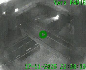 Clone of Caméra routière sur l'autoroute A20 au nord de Limoges, à la jonction avec la N520. Vue orientée vers Paris