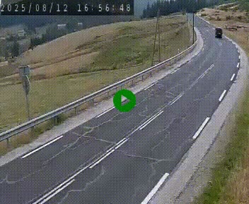 Webcam routière au niveau du col de la Chavade en Ardèche, sur la N102 à 1266 mètres d'altitude
