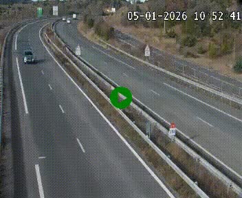 Caméra autoroute A75 à hauteur de la sortie 49 Le Caylar en direction de Montpellier