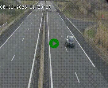 Caméra autoroutière France - A75, Cazouls d'Hérault, en direction de Béziers