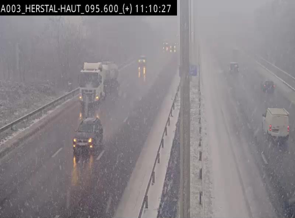 Webcam autoroute Belgique - Herstal - E40 direction Aix-la-Chapelle - BK 97