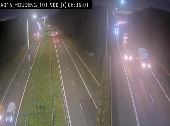 Webcam autoroute Belgique - Houdeng-Goegnies - Jonction E19/E42 direction Tournai/Mons - BK 101.85