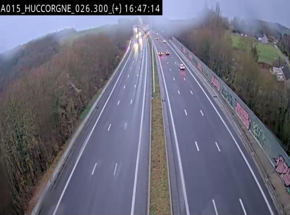 Webcam autoroute Belgique - Viaduc de Huccorgne - E42