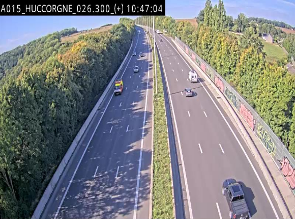 Webcam autoroute Belgique - Viaduc de Huccorgne - E42 