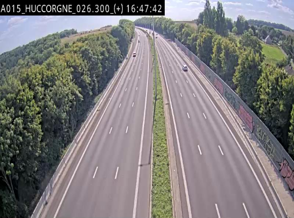 Webcam autoroute Belgique - Viaduc de Huccorgne - E42 
