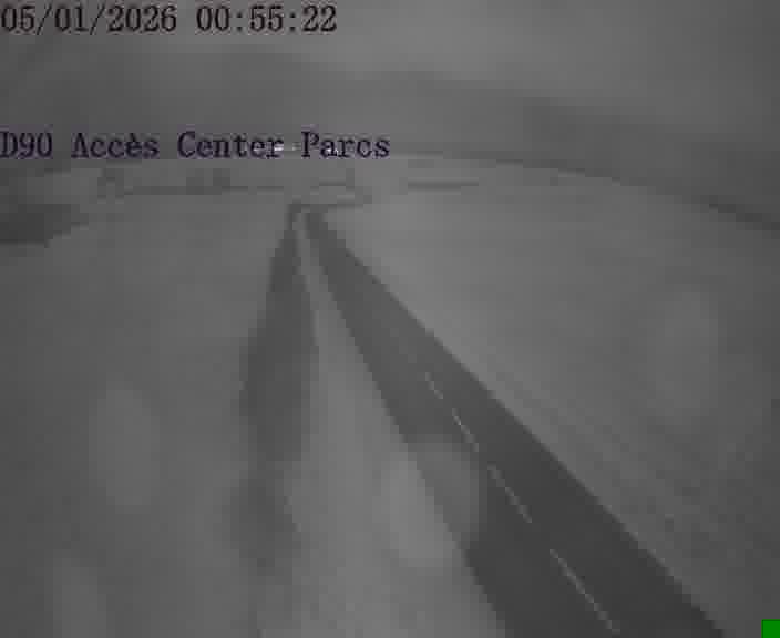 Point de vue trafic déployé sur D90 (France) à Hattigny, regardant vers Hattigny, aidant conducteurs et services à anticiper les flux.