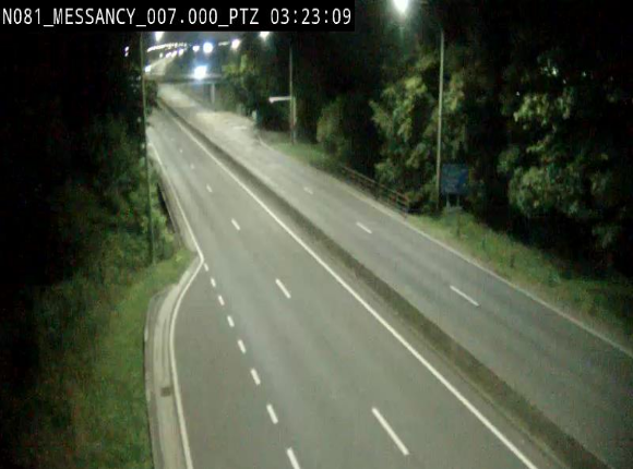 Webcam sur la N81 (E411) à hauteur du Cora Messancy. Vue orientée vers Arlon