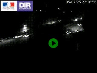 Webcam sur la Nationale 201 à hauteur de la sortie Chambéry-Nord, avant à la jonction entre l'A41 et l'A43, en direction de Lyon