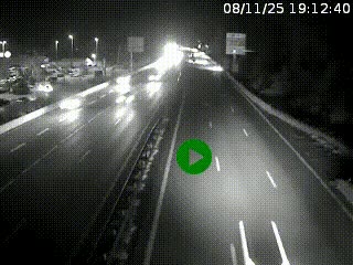 Caméra routière à hauteur des centres commerciaux et de la sortie 14 en direction d'Albertville