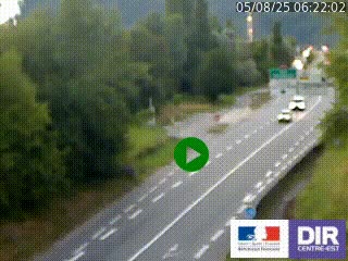 Webcam info trafic à proximité de Vizille sur la N85, au niveau du point de vue du Saut du Moine à Champagnier