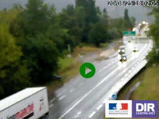 Webcam info trafic à proximité de Vizille sur la N85, au niveau du point de vue du Saut du Moine à Champagnier
