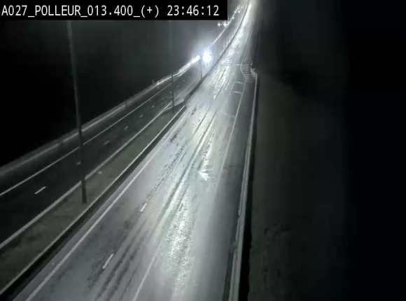 Webcam sur l'A27/E42 à hauteur du Viaduc de Polleur, juste après l'aire de Polleur
