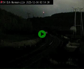 Webcam à hauteur du Leclerc Normanville sur la N154. Vue orientée vers Rouen