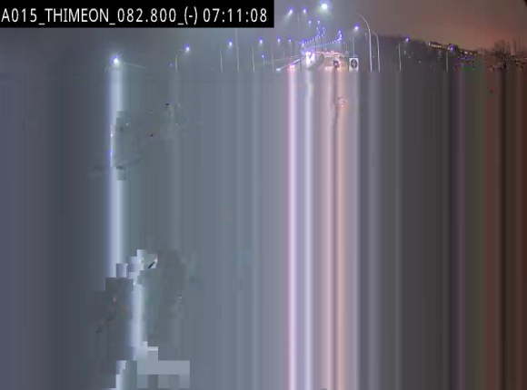 Caméra trafic Belgique - Thiméon - E42, jonction avec A54 (E420) direction La Louvière/Charleroi - BK 82.82