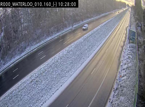 Webcam autoroute Belgique - Waterloo - R0 (ring de Bruxelles) - BK 12.3
