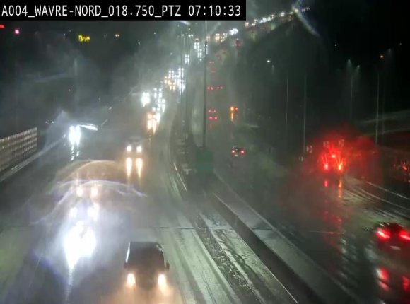 Webcam traffic E411(A4) - BK 18.7 - Bierges (Wavre Nord)