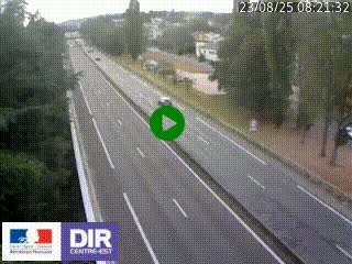Webcam routière à Le Chambon-Feugerolles sur la RN88 entre Firminy et Saint-Etienne
