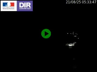 Caméra trafic à Meylan sur la Rocade-Sud de Grenoble en direction d'Aix-en-Provence
