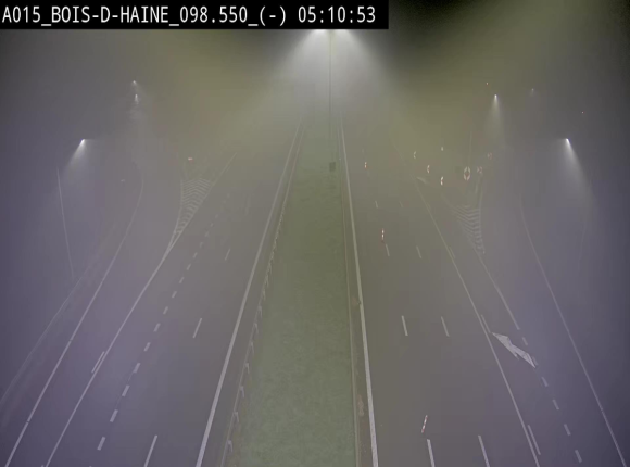 Webcam autoroute Belgique - Bois d'Haine - E42 - BK 98.6