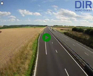Webcam sur A84 à hauteur de l'échangeur de Poilley avec la N175, au sud d'Avranches