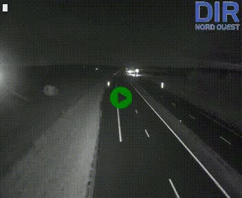 Webcam sur A84 à hauteur de l'échangeur de Poilley avec la N175, au sud d'Avranches