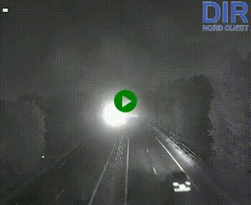 Webcam sur le périphérique de Caen (N814) à l'est de la ville, à Mondeville hauteur de la sortie 2, Presqu'île-Rives de l'Orne, au bout de l'autoroute A13