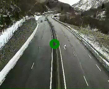 Webcam L'Hospitalet-près-l'Andorre sur N20, en direction d'Andorre