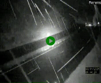 Webcam dans les Pyrénées à hauteur de Mérens-les-Vals sur N320, en direction de Pas de la Casa (Andorre)