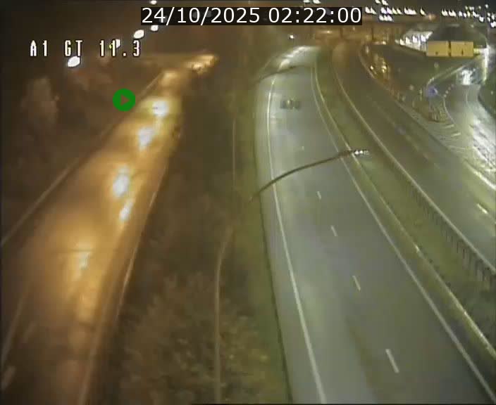 Traffic live webcam Luxembourg Senningerberg - A1 direction Allemagne - BK 11.3