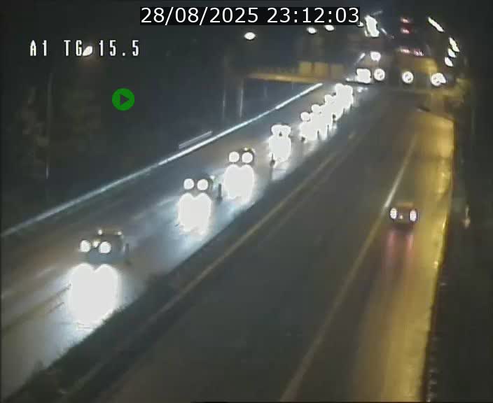 Traffic live webcam Luxembourg Munsbach - A1 direction Luxembourg - BK 15.5