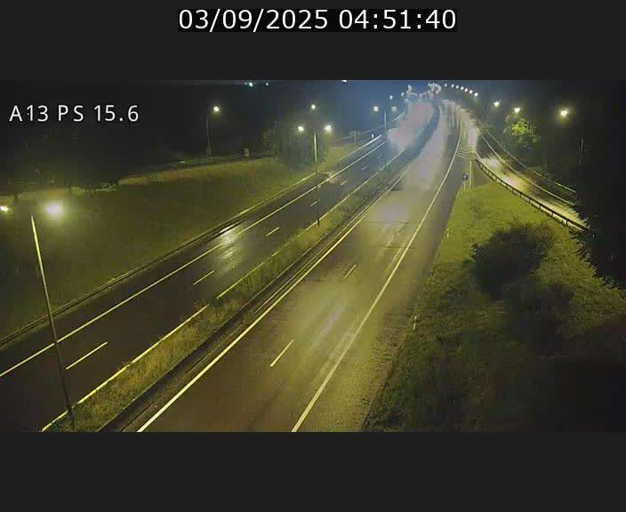 Traffic live webcam Luxembourg Kayl - A13 direction Dudelange - BK 15.6