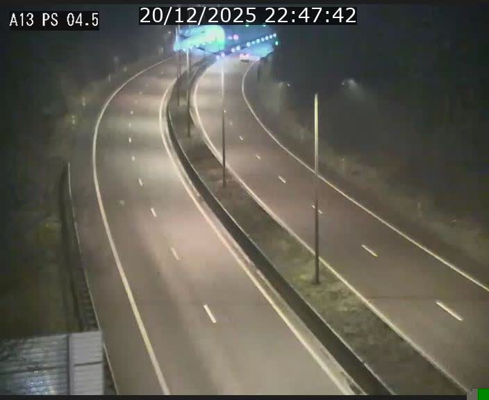 Traffic live webcam Luxembourg Differdange - A13 direction Esch-sur-Alzette - BK 4.5