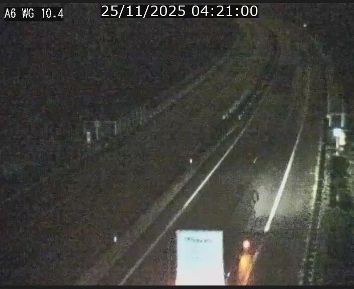 Traffic live webcam Luxembourg Mamer - A6 - BK 10.4 - direction Luxembourg/France/Allemagne