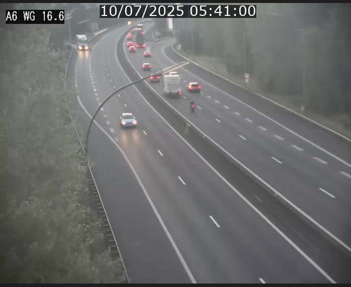 Traffic live webcam Luxembourg Aire de Capellen - A6 - BK 16.6 - direction Luxembourg/France/Allemagne