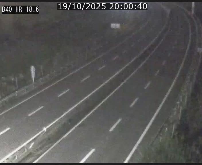 Webcam sur la route de liaison entre Micheville et Esch-Belval à la frontière entre le Luxembourg et la France. Vue orientée vers la Lorraine.