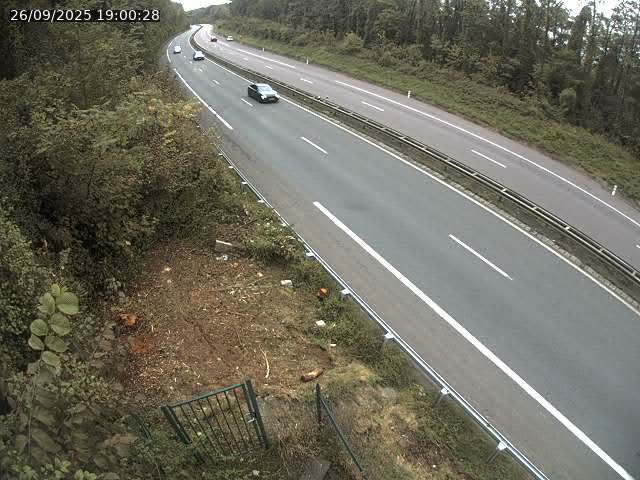 Caméra autoroute France - N52, Crusnes vers Belgique, Luxembourg
