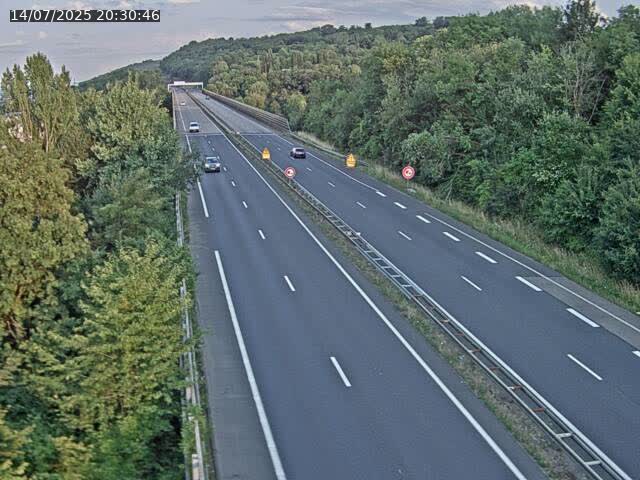 Caméra autoroute France - A30, Hayange direction Metz