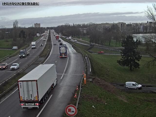 Caméra autoroute France - A31, Metz-centre direction Thionville