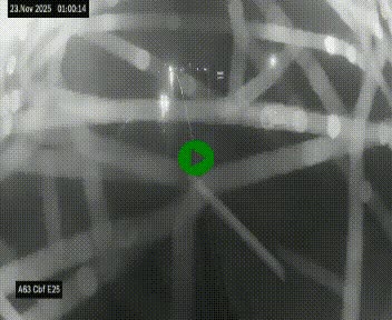 Webcam autoroute A63 en périphérie de Bordeaux au sud-est de la ville, en provenance du bassin d'Arcachon. Vue orientée vers Bordeaux