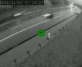 Caméra autoroutière France - A75, Engayresque, entre Millau et Séverac-le-Chateau, en direction de Montpellier