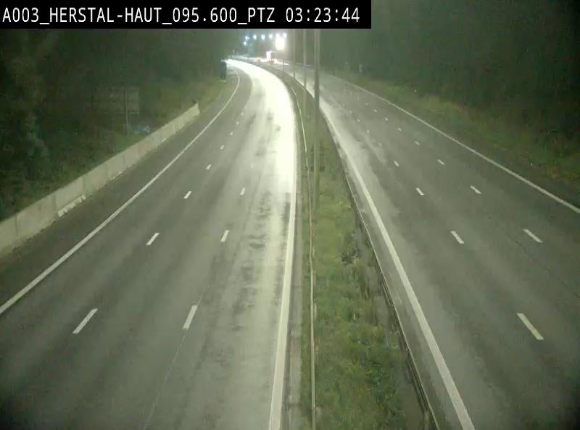 Webcam E40 à Herstal en direction de Liège et en provenance d'Aachen