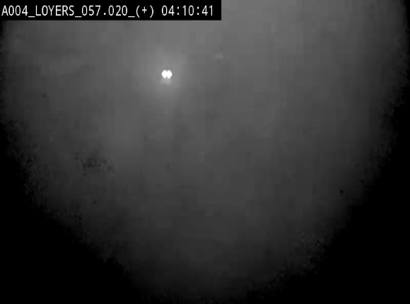 Webcam dans la montée de Loyers sur l'E411, après le viaduc de Beez en venant de Namur et en direction du Luxembourg