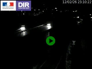 Webcam sur la Nationale 201 à hauteur de la sortie Chambéry-Nord, avant à la jonction entre l'A41 et l'A43, en direction de Lyon