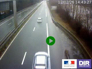Webcam sur la nationale N90 à Gilly-sur-Isère, en direction et à proximité d'Albertville