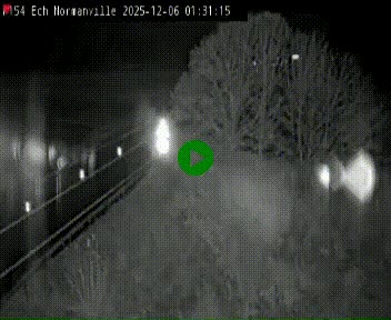 Webcam à hauteur du Leclerc Normanville sur la N154. Vue orientée vers Rouen