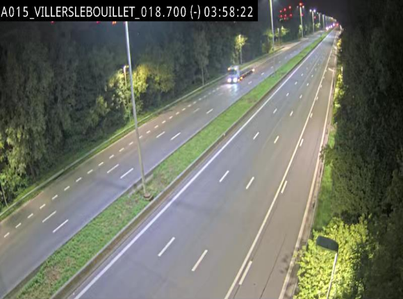 Webcam autoroute Belgique - Villers-le-Bouillet - E42 direction Liège - BK 18.7