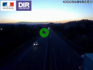Caméra autoroute à Saint-Etienne (Les Littes) à hauteur du Ikea Saint-Etienne sur l'A72 en direction de Roanne