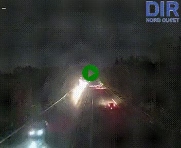 Webcam sur le périphérique de Caen (N814) à l'est de la ville, à Mondeville hauteur de la sortie 2, Presqu'île-Rives de l'Orne, au bout de l'autoroute A13